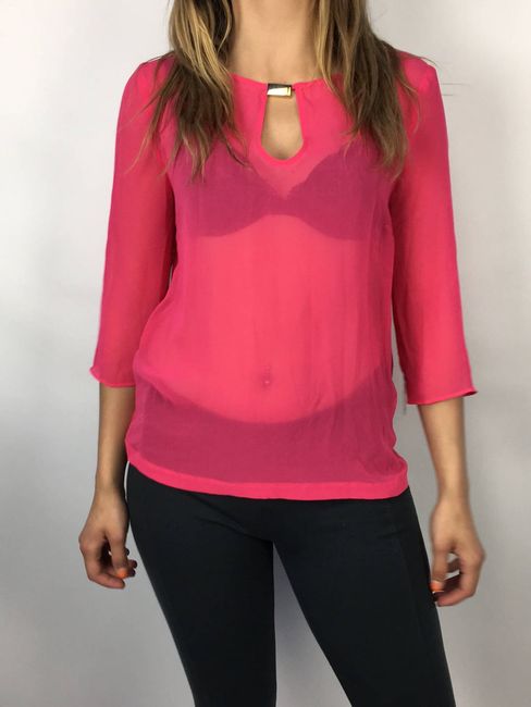 Blusa M Fucsia - Zara |