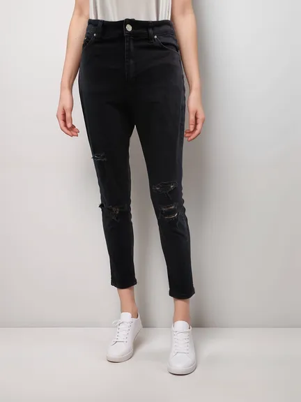 Jeans Straight Vintage Hombre